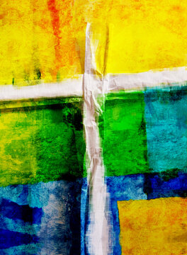 Kreuz modern abstrakt