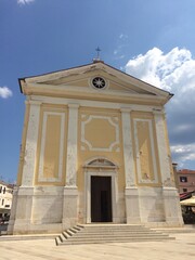 Obraz premium Church in the center of Porec