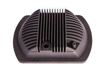 Commercial brand new 3D printed technology creating products for the automotive industry cheap strong plastic for old car parts rear headlamp cover for retro vintage vehicle isolated white background