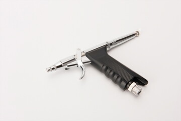 Spray gun on a white background.