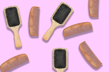 spazzole capelli pettinare pettine cura personale 