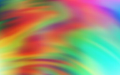 Light Multicolor vector blurred bright template. Colorful abstract illustration with gradient. The best blurred design for your business.