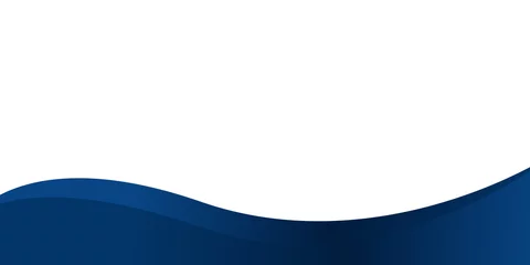 Deurstickers Abstract blue composition presentation background design. Vector illustration design for presentation, banner, cover, web, flyer, card, poster, wallpaper, texture, slide, magazine, and powerpoint. © Salman