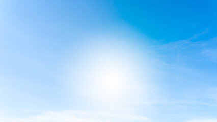 Background sky gradient blue , Bright and enjoy your eye with the sky refreshing in Phuket Thailand.