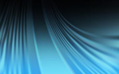 Dark BLUE vector layout with wry lines. Glitter abstract illustration with wry lines. Elegant pattern for a brand book.