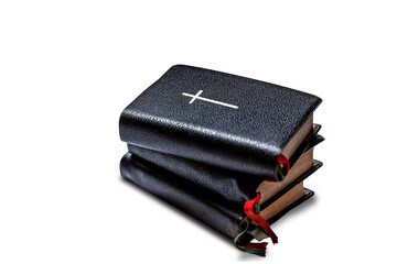 bible isolate on white background.