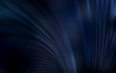 Dark BLUE vector pattern with lines. Creative illustration in halftone style with gradient. Abstract design for your web site.