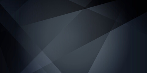 Obraz premium Dark abstract polygonal background.