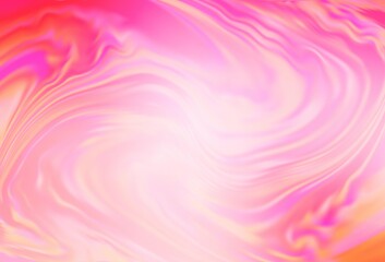 Light Pink, Yellow vector blurred shine abstract template. Glitter abstract illustration with gradient design. Background for a cell phone.