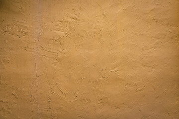 Cement orange vintage wall background