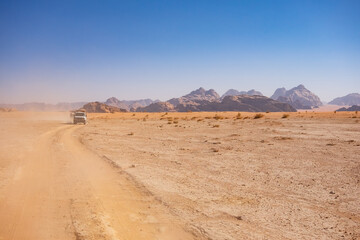 Fototapeta na wymiar Wadi Rum Desert