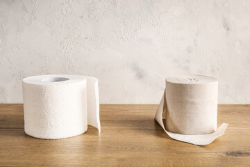 Toilet paper roll choice