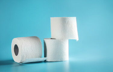 Soft toilet paper rolls