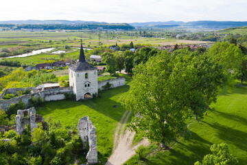 Fototapeta premium Old castle in Cluj county, Trasylvania, Romania.