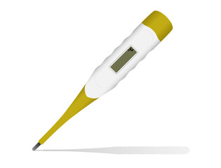 Suction thermometer to determine body temperature