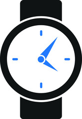 Clock icon, hand clock icon vector illustration
