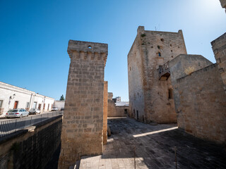 Norman castle of Avetrana, Salento, Taranto, Apulia, Italy