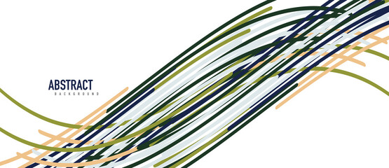 Аbstract moving colorful lines vector backgrounds for cover, placard, poster, banner or flyer