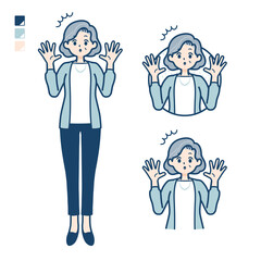 simple senior woman_surprise