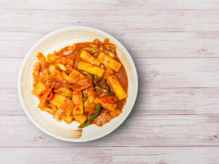 Tokbokki Korean food