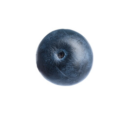 Whole fresh tasty blueberry isolated on white