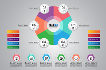  timeline infographic , organization , business road map