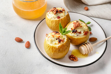 Delicious homemade oven baked apples