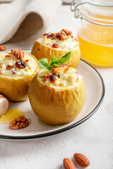 Delicious homemade oven baked apples