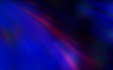 Dark Pink, Blue vector background with stright stripes. Lines on blurred abstract background with gradient. Best design for your ad, poster, banner.