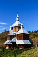 Fototapeta na wymiar Hoszów - cerkiew św.Mikołaja