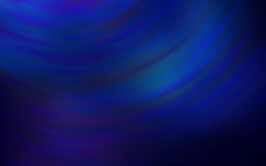 Fototapeta premium Dark BLUE vector glossy abstract background. Modern abstract illustration with gradient. Blurred design for your web site.