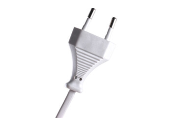 power plug on a white background