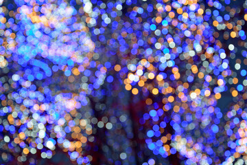 Blue Bokeh