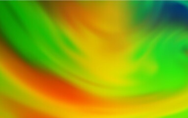 Light Green, Yellow vector abstract bright pattern. Colorful abstract illustration with gradient. Completely new design for your business.