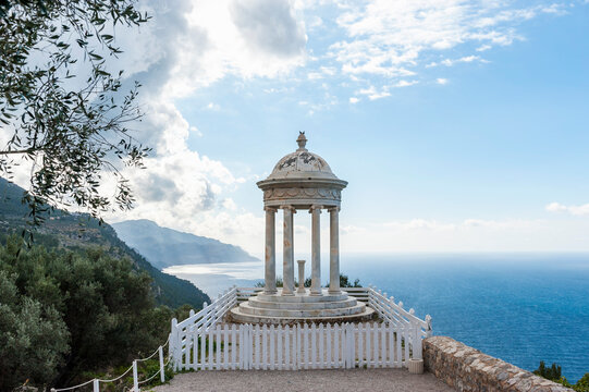 Monopteros, Son Marroig, Mallorca, Spain