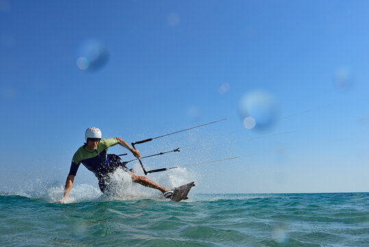 Kitesurfer, Red Sea, Egypt