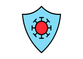 shield icon design vector illustration