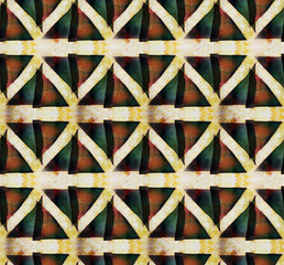 Batik. Seamless pattern with the geometrical drawing.