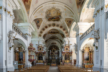 Fototapeta na wymiar Benedictine Abbey of St. Peter in Germany