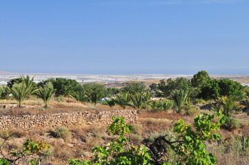 Fototapeta na wymiar Panoramic view from Nijar, Cabo de Gata, Almeria, Spain