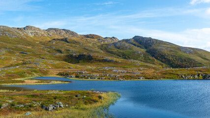 Fototapeta premium mountain lake in the mountains