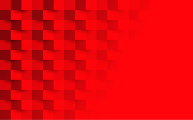 red square background