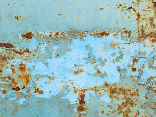 Blue old rusty grungy background