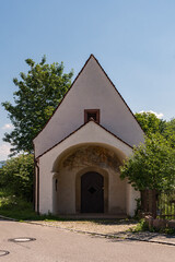 Obraz premium Magdalenenkapelle in Staufen im Breisgau in Baden-Württemberg, Deutschland 