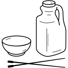 Soy sauce bottle