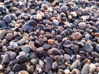 pebbles on the beach