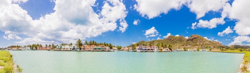 Fototapeta na wymiar Panorama Caribe