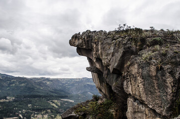 rocks and sky farallones de Sutatausa