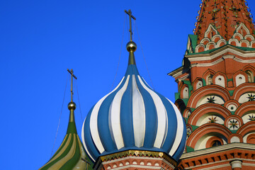 St. Basil Cathedral, Red Square, Moscow, Russia.	
