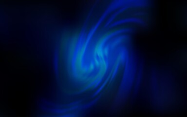 Dark BLUE vector blurred shine abstract background. A completely new colored illustration in blur style. Completely new design for your business.